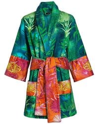 pink versace robe womens
