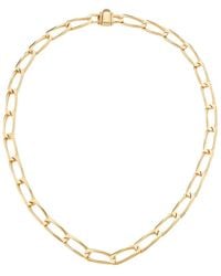 Emanuele Bicocchi 24k Gold-plated Oval-link Chain Necklace - Metallic