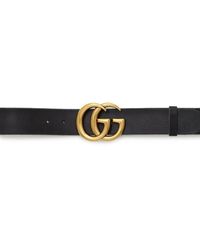 Gucci Canvas Gg Blooms Belt in Gray for Men - Lyst