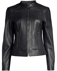 hugo boss leather jackets womens