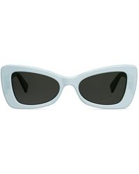 Celine Bold 3 Dots 50mm Rectangular Optical Eyeglasses | Lyst