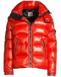 Sam. Field Down Puffer Vest Orange/Leaf