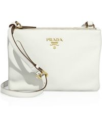 white prada crossbody