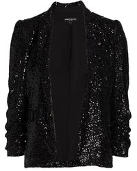 ladies sequin blazer