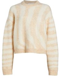 REMAIN Birger Christensen Cami Knit Mohair-blend Sweater - Multicolor