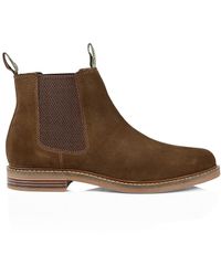 barbour boots brown