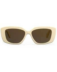 celine triomphe rectangular sunglasses