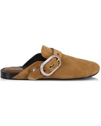Rag & Bone Ansley Genuine Shearling Slingback Mule - Lyst