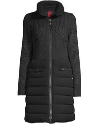 Post Card Porong Down Quilted Coat - Black