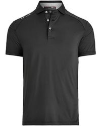 custom slim performance polo