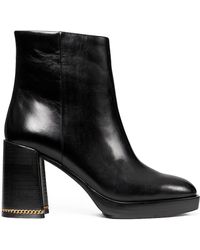tory burch ruby leather ankle boots