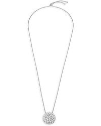 Majorica Allegra Long Steel Faux-pearl Chain Necklace - White