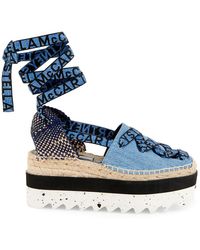 stella mccartney denim espadrilles