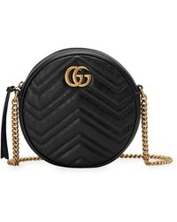 gg marmont 2.0 matelassé leather shoulder bag gucci
