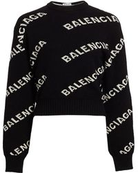 white balenciaga sweater