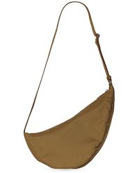 Slouchy banana leather crossbody bag The Row Black in Leather - 37956002