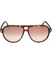Tom Ford Cyrus 62mm Aviator Sunglasses 
