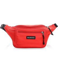 Balenciaga Explorer Belt Bag - Red