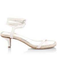 ivy ankle strap espadrille flats