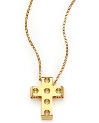 Roberto Coin Baby Cross Necklace in 