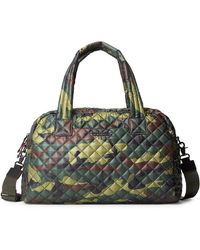 mz wallace blue camo tote