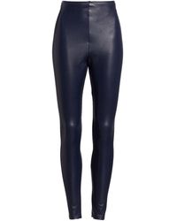 Commando Perfect Faux Leather Leggings in White - Lyst