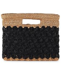 carrie forbes raffia tote