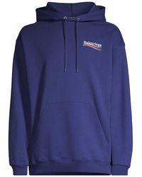 light blue balenciaga hoodie