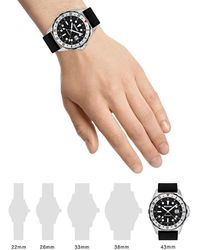 Missoni Gmt Traveler 43mm Silicone Watch - Gray
