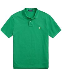 Polo Ralph Lauren Slim-fit Polo Shirt in Blue for Men | Lyst