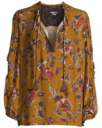 johnny was aria ruffle top