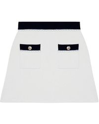 Maje Mini skirts for Women - Up to 80% off | Lyst