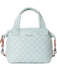 MZ Wallace - Silver Blue Small Sutton Deluxe - Lyst