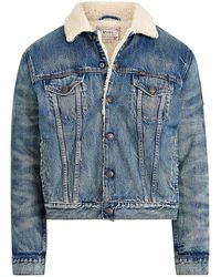 denim sheep jacket