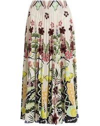 ASOS Skater Skirt in Tapestry Floral - Lyst