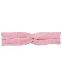 Hunza G Nile Twist Headband - Pink