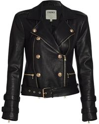 L'Agence Leather jackets for Women | Online Sale up to 75% off | Lyst