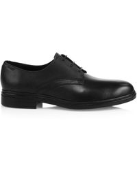 bally brustel leather derby shoes