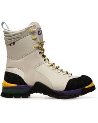 Bally Hike 1 Leather Hiking Boots - Multicolor