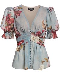 patbo peony bustier dress