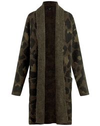 joe's jeans leopard cardigan