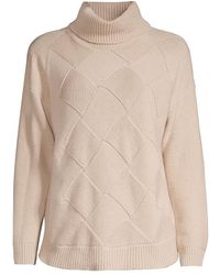 ROSSO35 - Wool-blend Turtleneck Sweater - Lyst