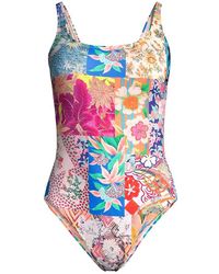 Johnny Was Barcelona One-piece Swimsuit - Multicolor