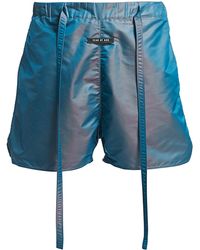 fear of god reflective shorts