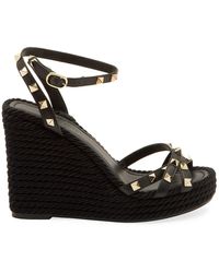 valentino wedge heels