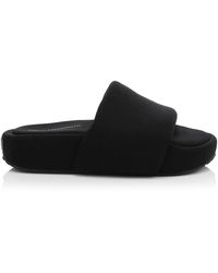 y3 sandals black