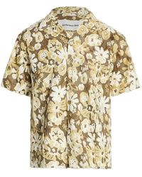 ANDERSSON BELL Cotton Flower Shirt in White for Men | Lyst
