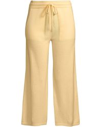 white and warren cashmere pants