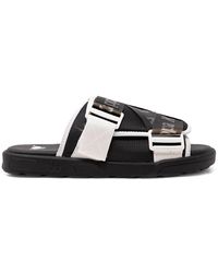 Kappa Authentic Mitel 1 Nylon Slide Sandals - Black