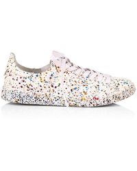 love moschino paint splatter sneakers
